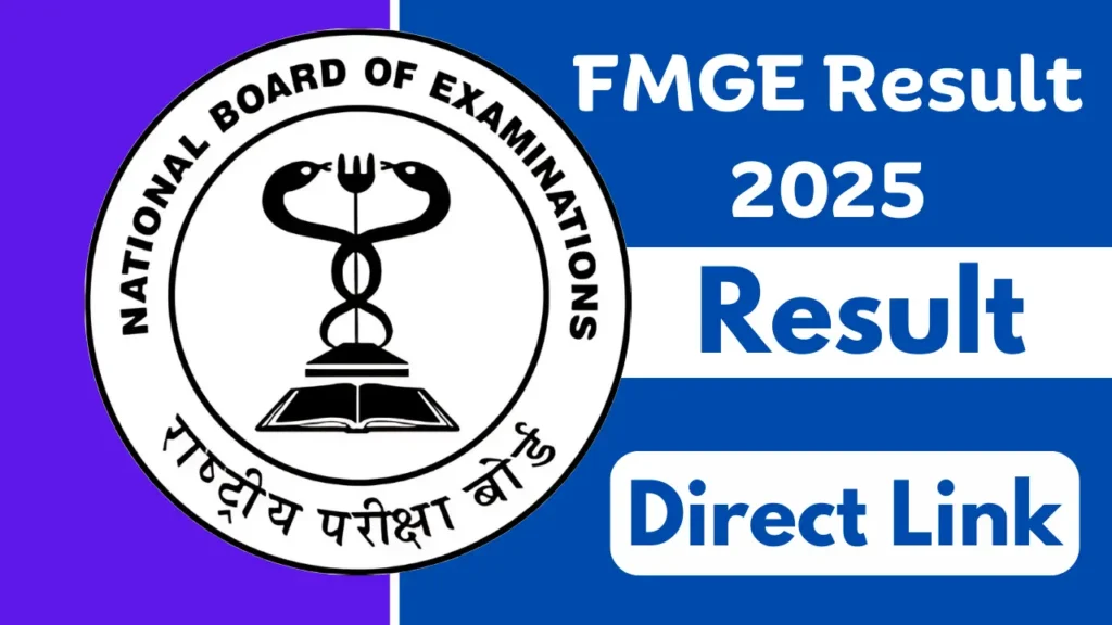 FMGE Result 2025