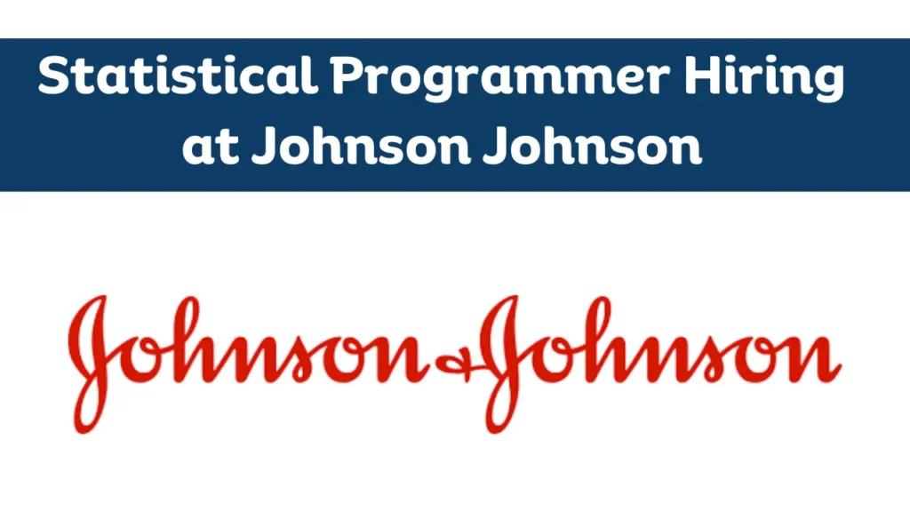 Statistical Programmer at Johnson Johnson