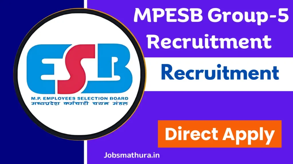 MPESB Group-5 Recruitment 2024