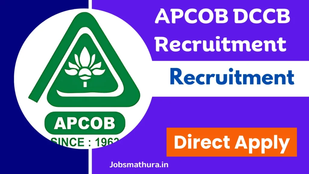 APCOB DCCB Recruitment 2025