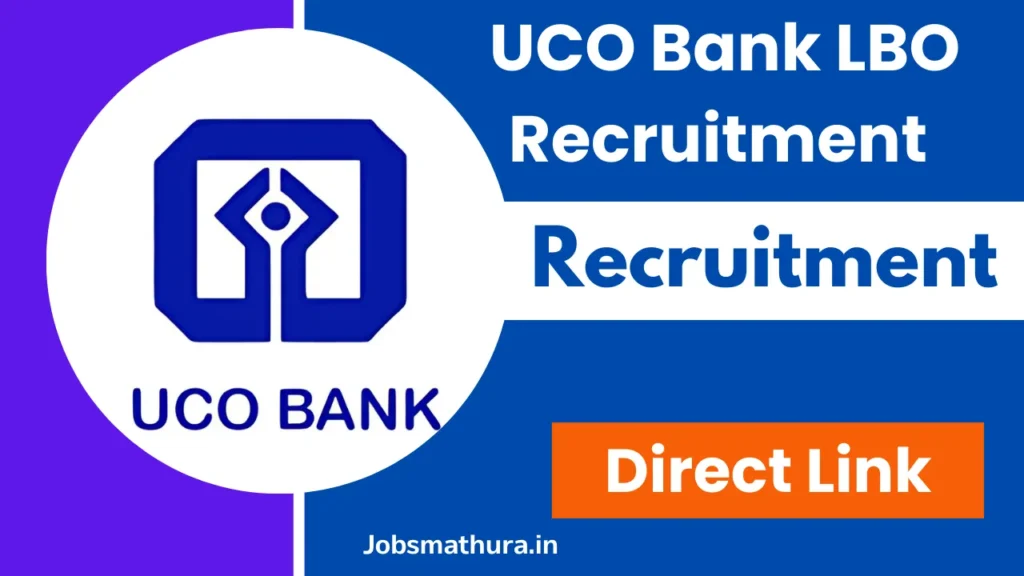 UCO Bank LBO Recruitment 2025