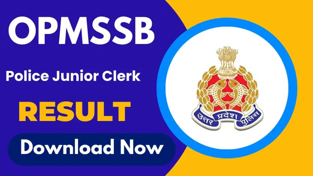 OPMSSB Odisha Police Junior Clerk