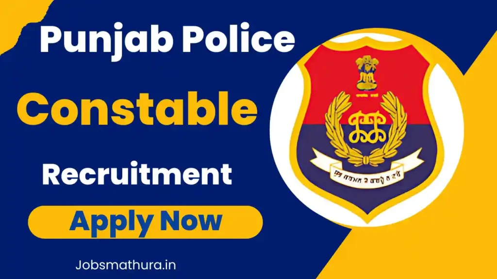Punjab Police Constable Recruitment 2025