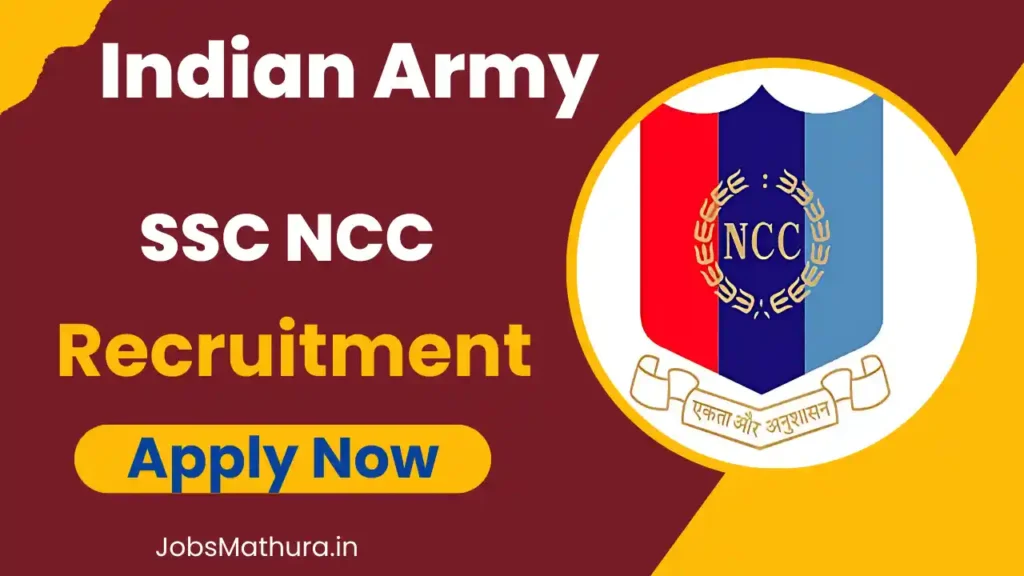 Indian Army SSC NCC Recruitment 2025